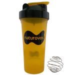 Coqueteleira Amarela 600ml - Naturovos