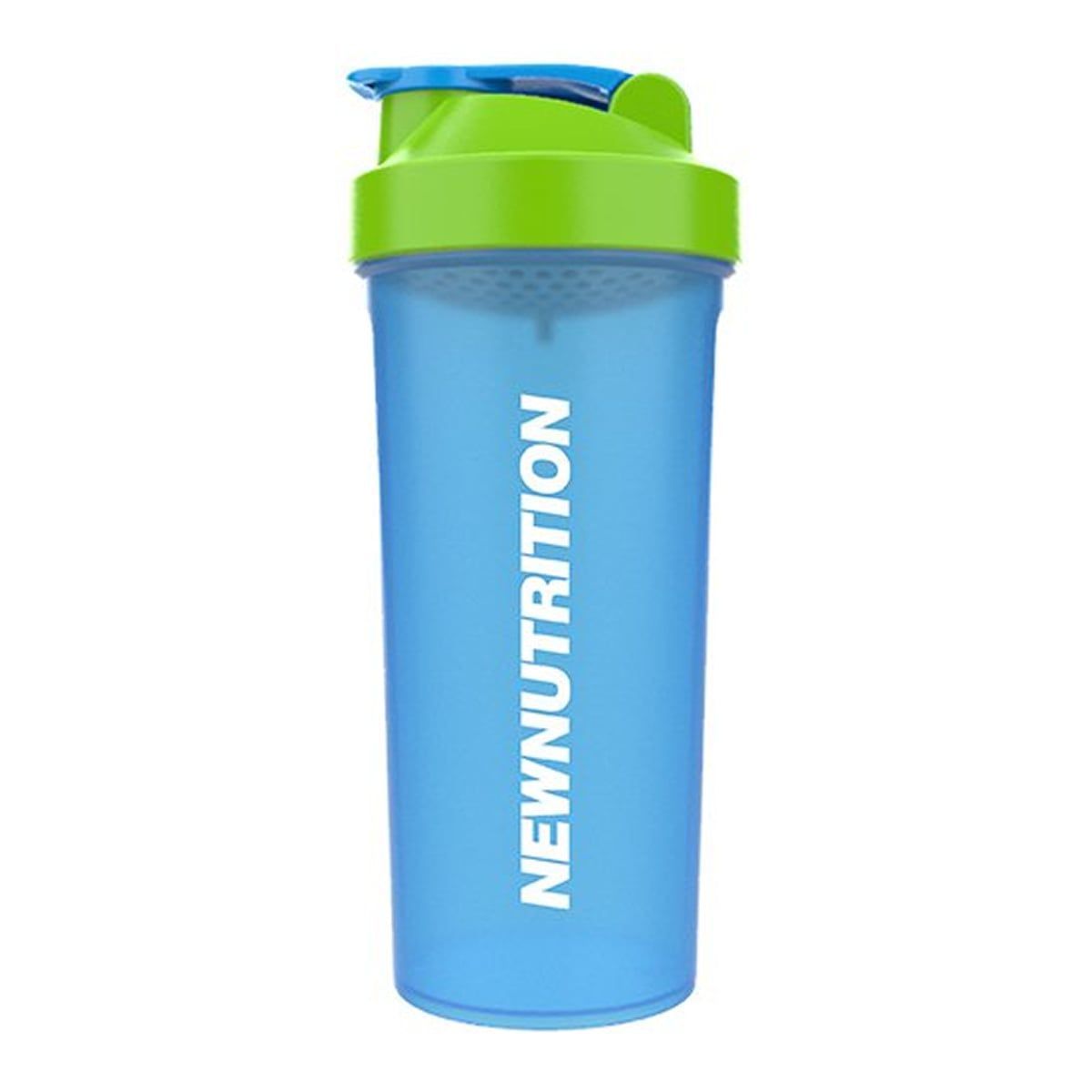 Coqueteleira Azul Com Tampa Verde - NewNutrition