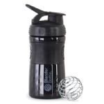 Coqueteleira Sportmixer 20oz - 590 ml Preto/Preta - Blender Bottle