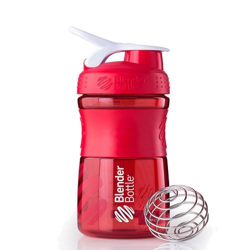 Coqueteleira Sportmixer 28oz - 590 ml Vermelho/Branco - Blender Bottle
