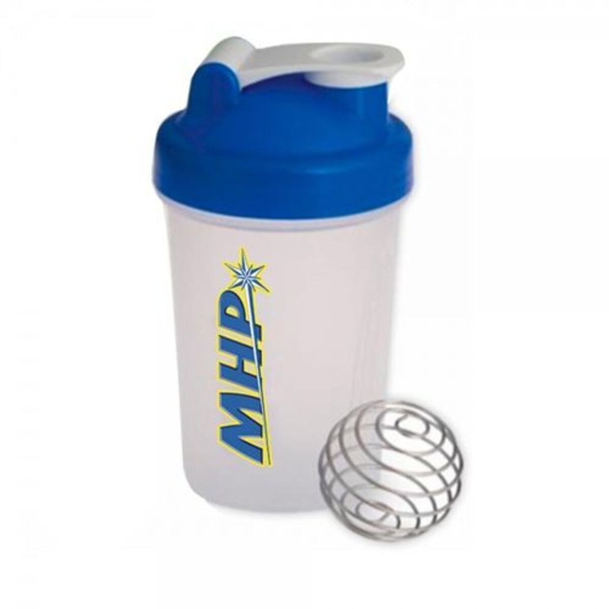 Coqueteleira Bottle Shaker - 400ml Tampa Azul - MHP