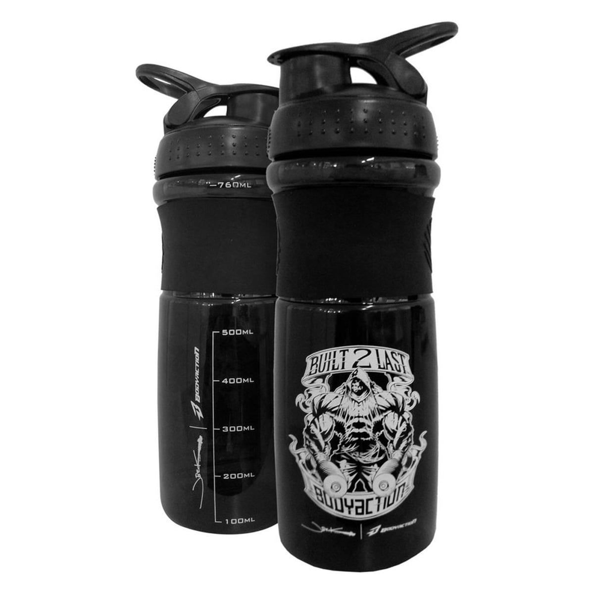 Coqueteleira Built 2 Last - 760ml Preto - BodyAction