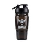 Coqueteleira Darkness - 1000ml Preta - Integral M�dica