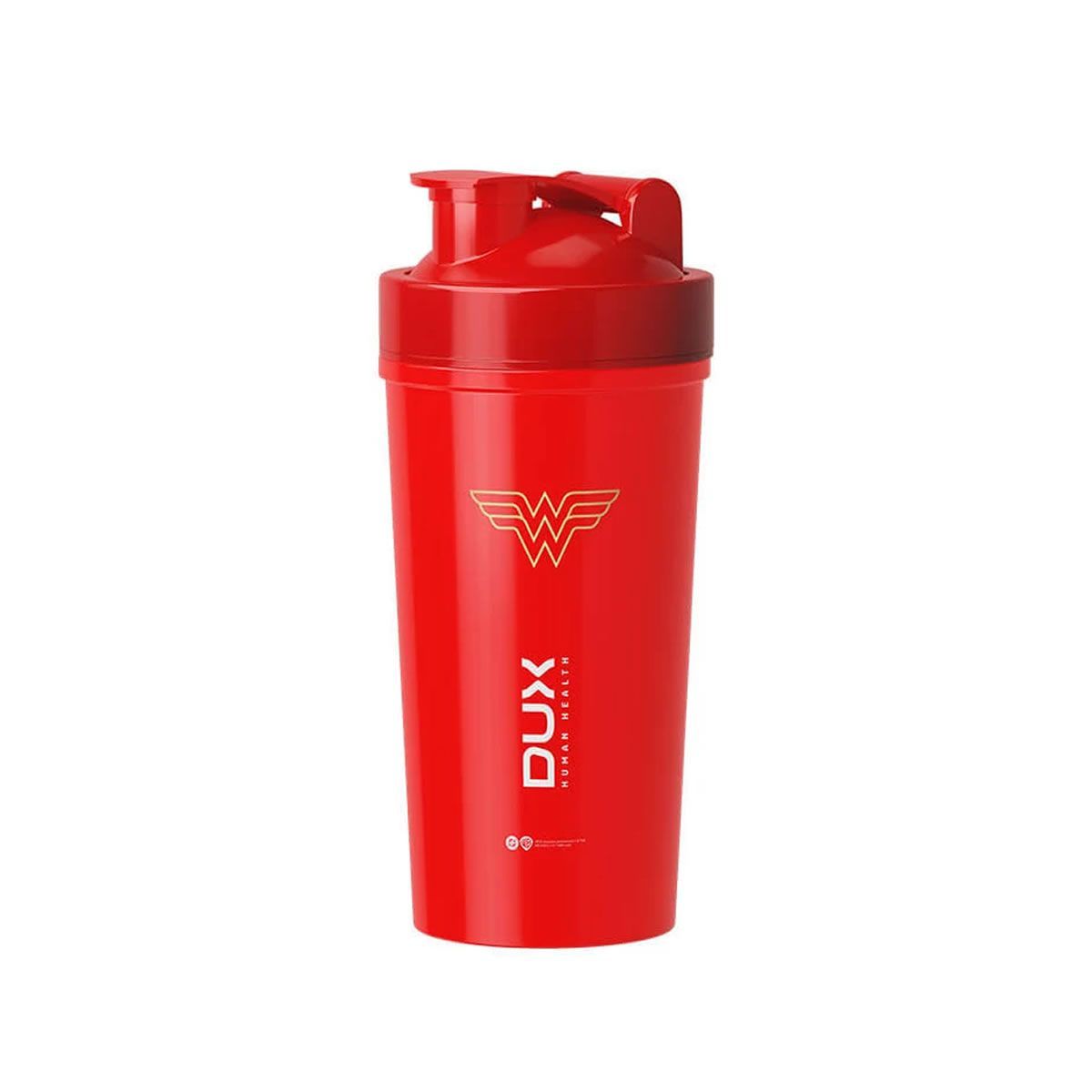 Coqueteleira DC Mulher Maravilha - 850ml Vermelha - Dux Nutrition