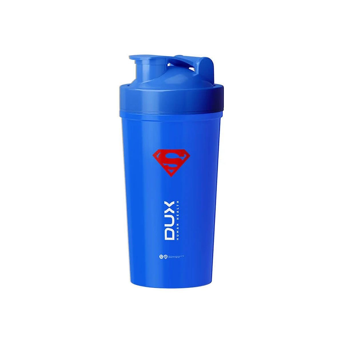 Coqueteleira DC Superman - 850ml Azul - Dux Nutrition