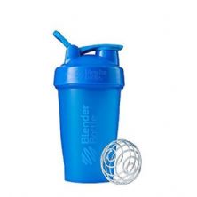 Coqueteleira Full Color - 400ml  Azul Cyan - Blender Bottle