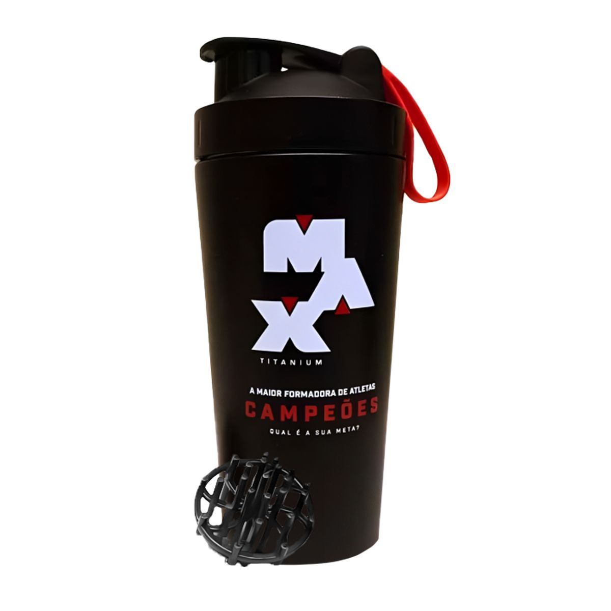 Coqueteleira Imp - 700ml Preta - Max Titanium