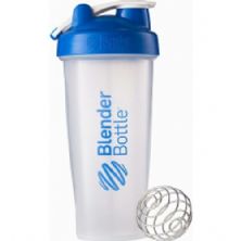 Coqueteleira Loop Top - 600ml Branca/Azul - Blender Bottle