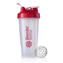 Coqueteleira Loop Top - 600ml Branca/Vermelha - Blender Bottle