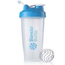 Coqueteleira Loop Top - 600ml Branco/Azul Tiffany - Blender Bottle