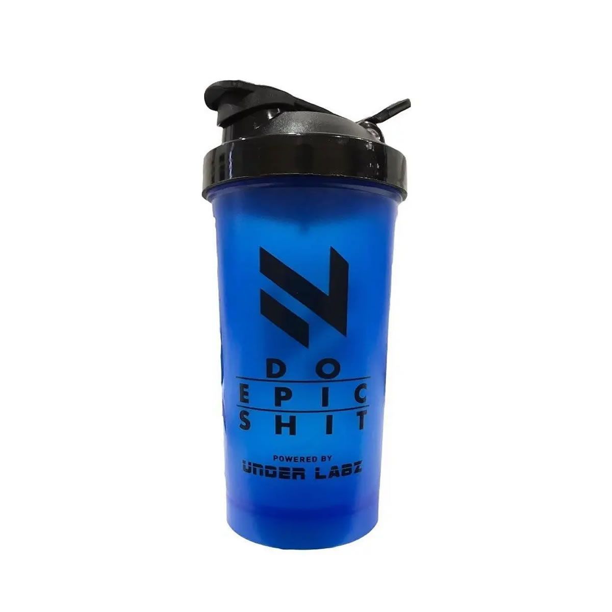 Coqueteleira Nitra Fuze - 600ml Azul - Under Labz