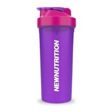 Coqueteleira Roxa Com Tampa Rosa - NewNutrition