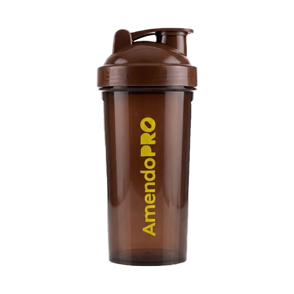 Coqueteleira Shaker - 600ml Marrom - AmendoPro