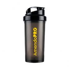 Coqueteleira Shaker - 600ml Preta - AmendoPro