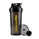 Coqueteleira Shaker - 600ml Preta - AmendoPro