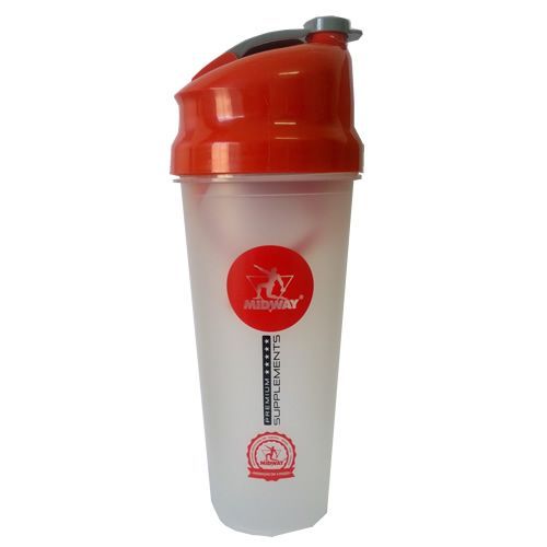Coqueteleira Shaker 600ml Tampa Vermelha - Midway