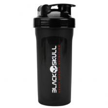 Coqueteleira Shaker Preta 600 ML - Black Skull 