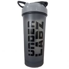 Coqueteleira Slim - 600ml Cinza - Under Labz