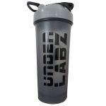 Coqueteleira Slim - 600ml Cinza - Under Labz