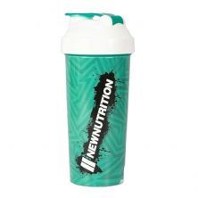 Coqueteleira Slim Estampada - 600ml Verde �gua - NewNutrition