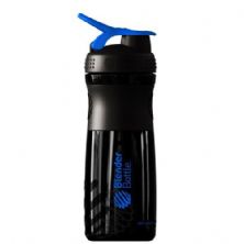 Coqueteleira Sportmixer 28oz - 830 ml Preto/Azul - Blender Bottle