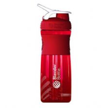 Coqueteleira Sportmixer 28oz - 830 ml Vermelho/Branco - Blender Bottle