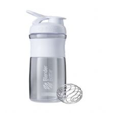 Coqueteleira SuportMixer - 500ml Branco - Blender Bottle