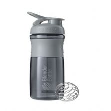 Coqueteleira SuportMixer - 500ml Cinza - Blender Bottle
