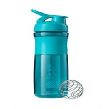 Coqueteleira SuportMixer - 500ml Esmeralda - Blender Bottle