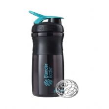 Coqueteleira SuportMixer - 500ml Preto/Esmeralda - Blender Bottle