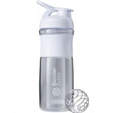 Coqueteleira SuportMixer - 760ml Branco - Blender Bottle