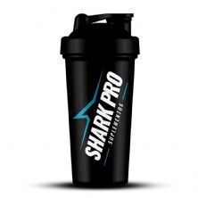 Coqueteleira Tradicional - 600ml Preta - Shark Pro