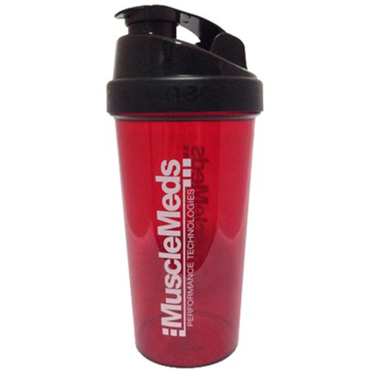 Coqueteleira Vermelho/Preto 700ml - MuscleMeds