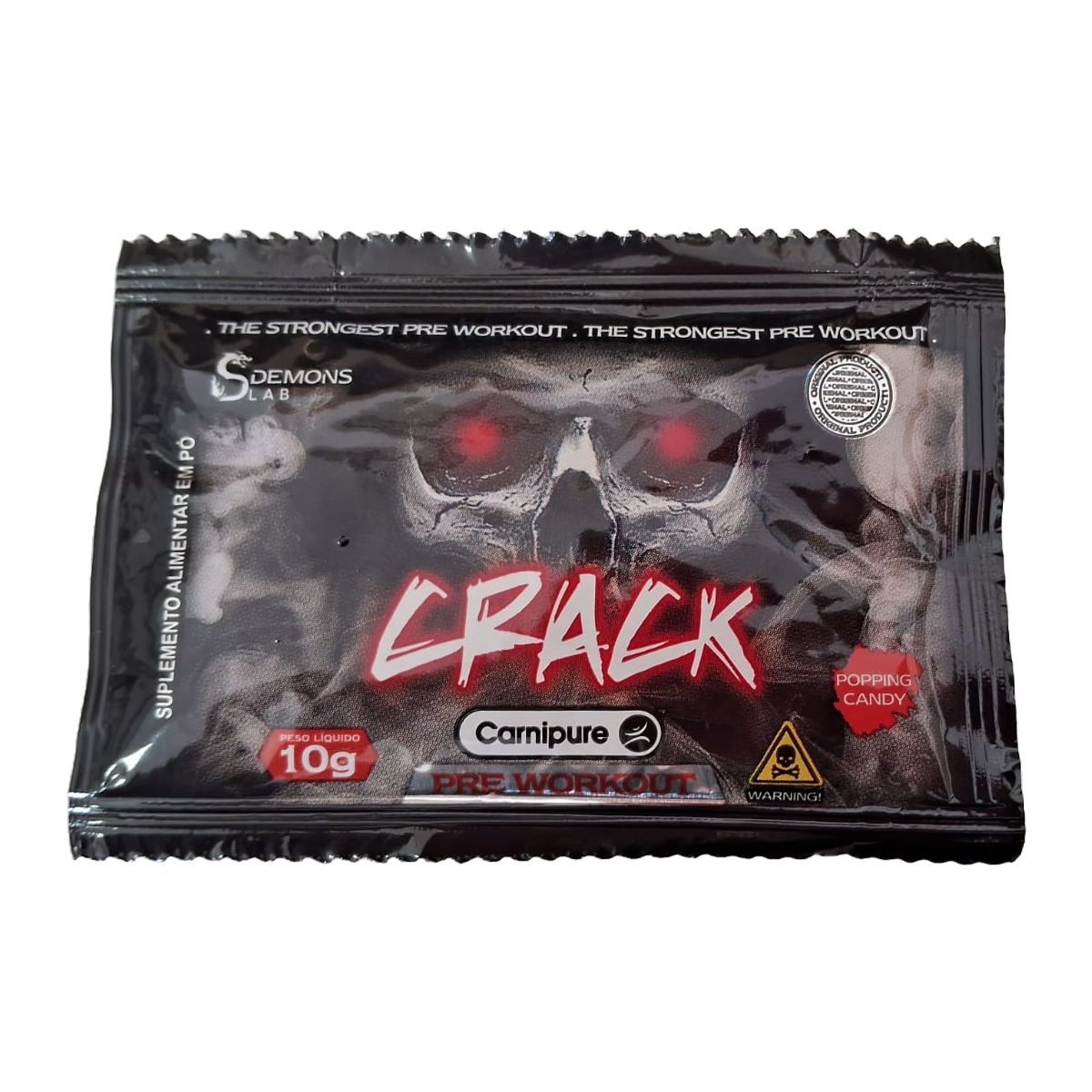Crack Rumble - 1 Sach� 10g Popping Candy - Demons Lab