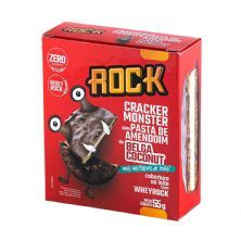 Cracker Monster Com Pasta De Amendoim - 55g Belga Coconut - Rock Peanut
