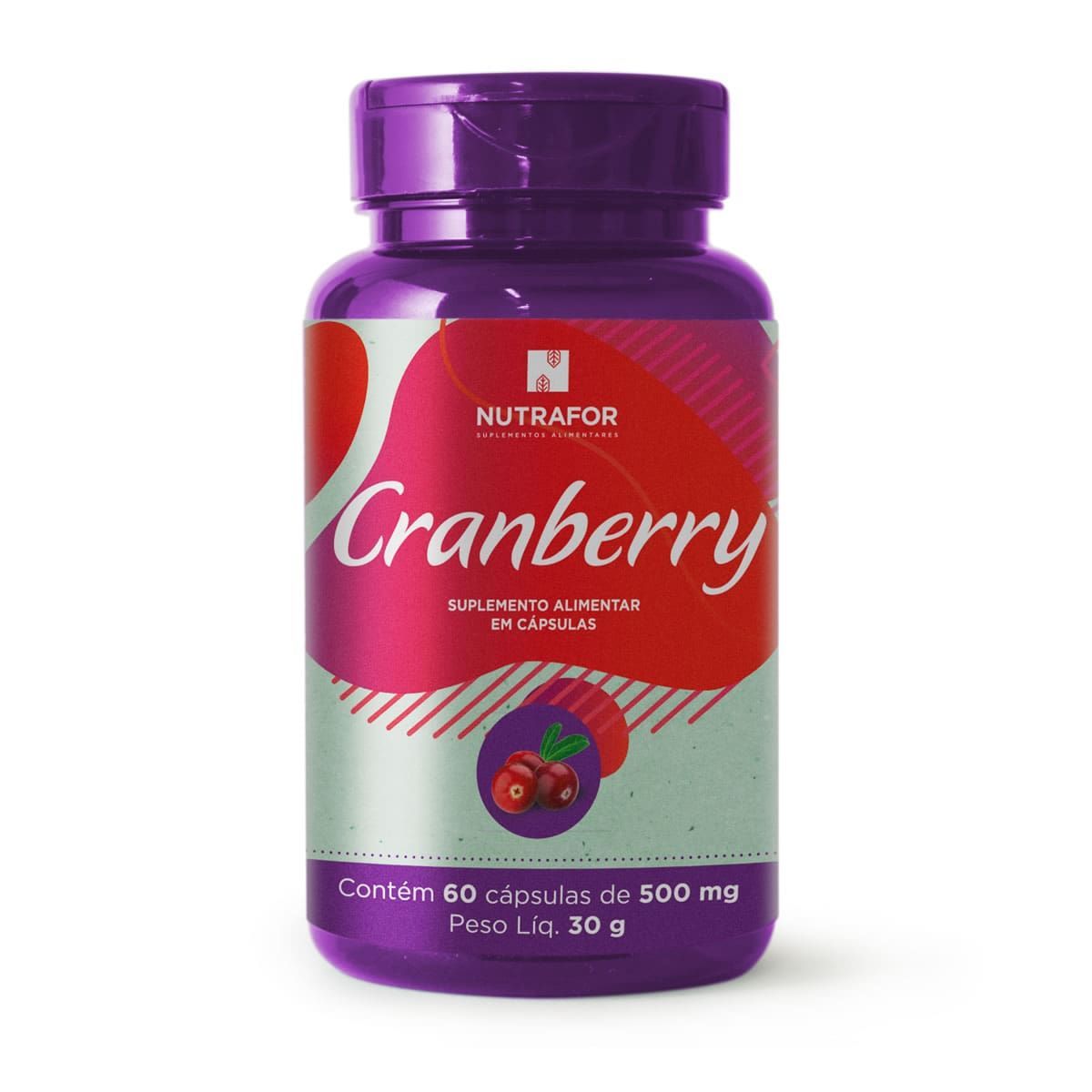 Cranberry - 60 C�psulas - Nutrafor