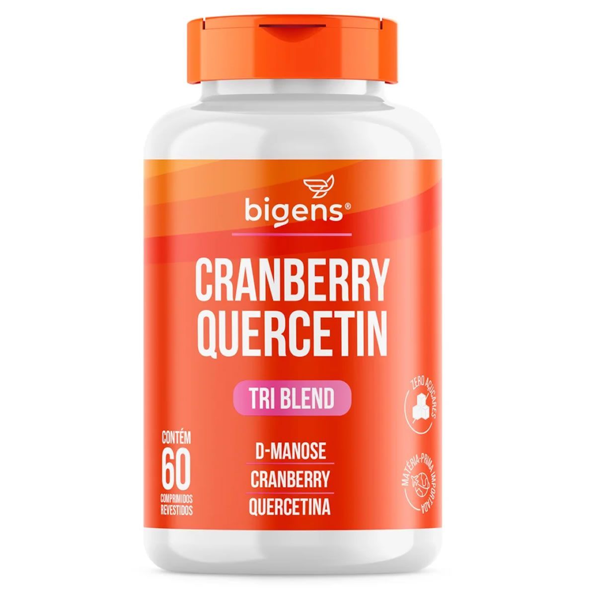 Cranberry Quercetin - 60 Comprimidos - Bigens