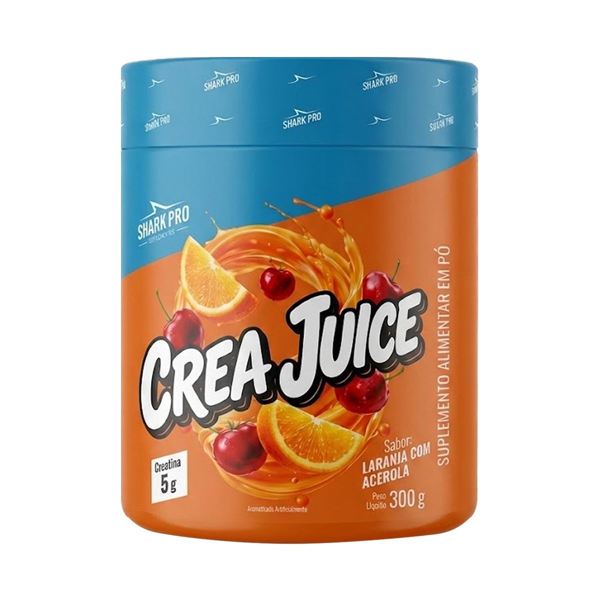 Crea Juice - 300g Laranja com Acerola - Shark Pro