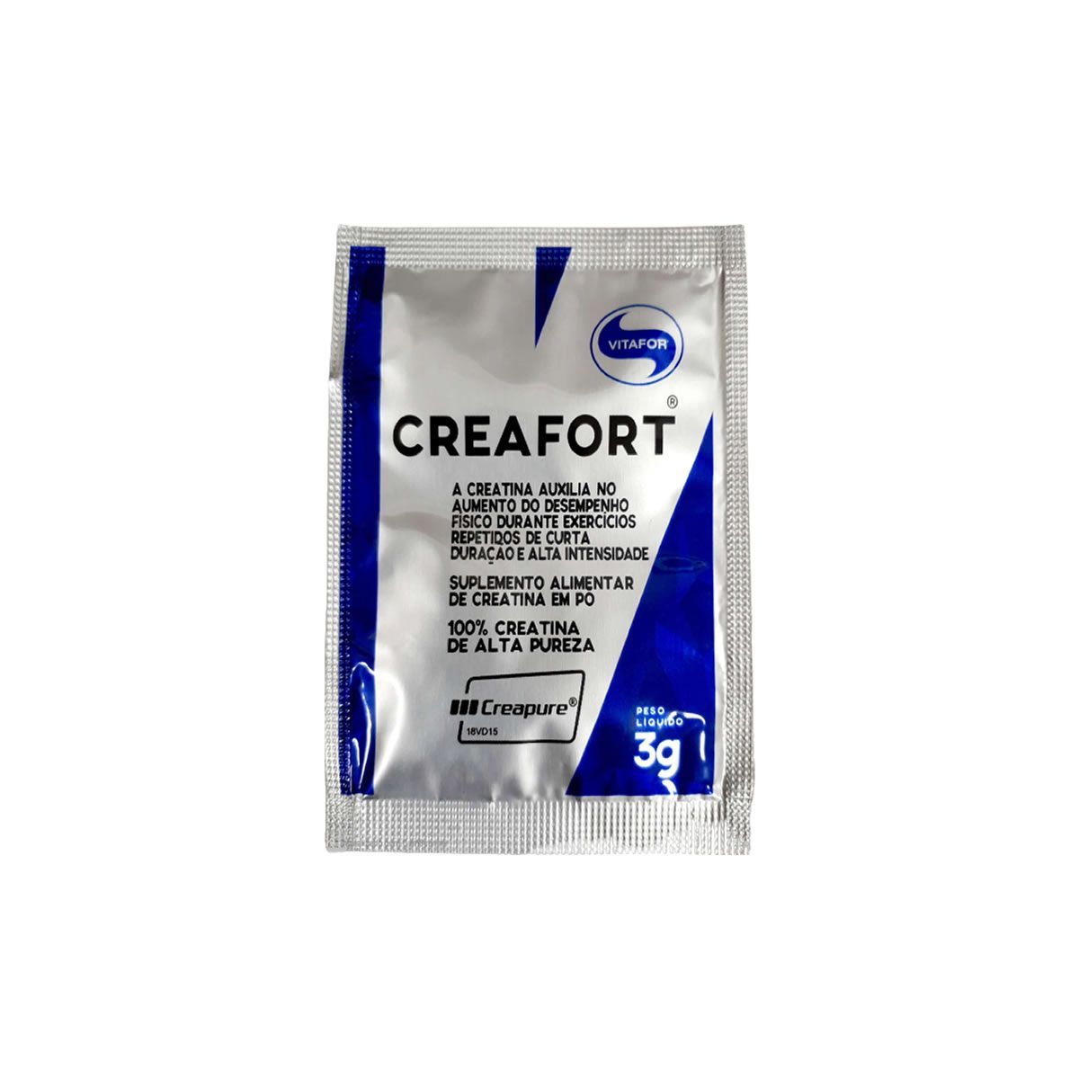 Creafort Creapure Creatina - 1 Sach� 3g Amostra - Vitafor