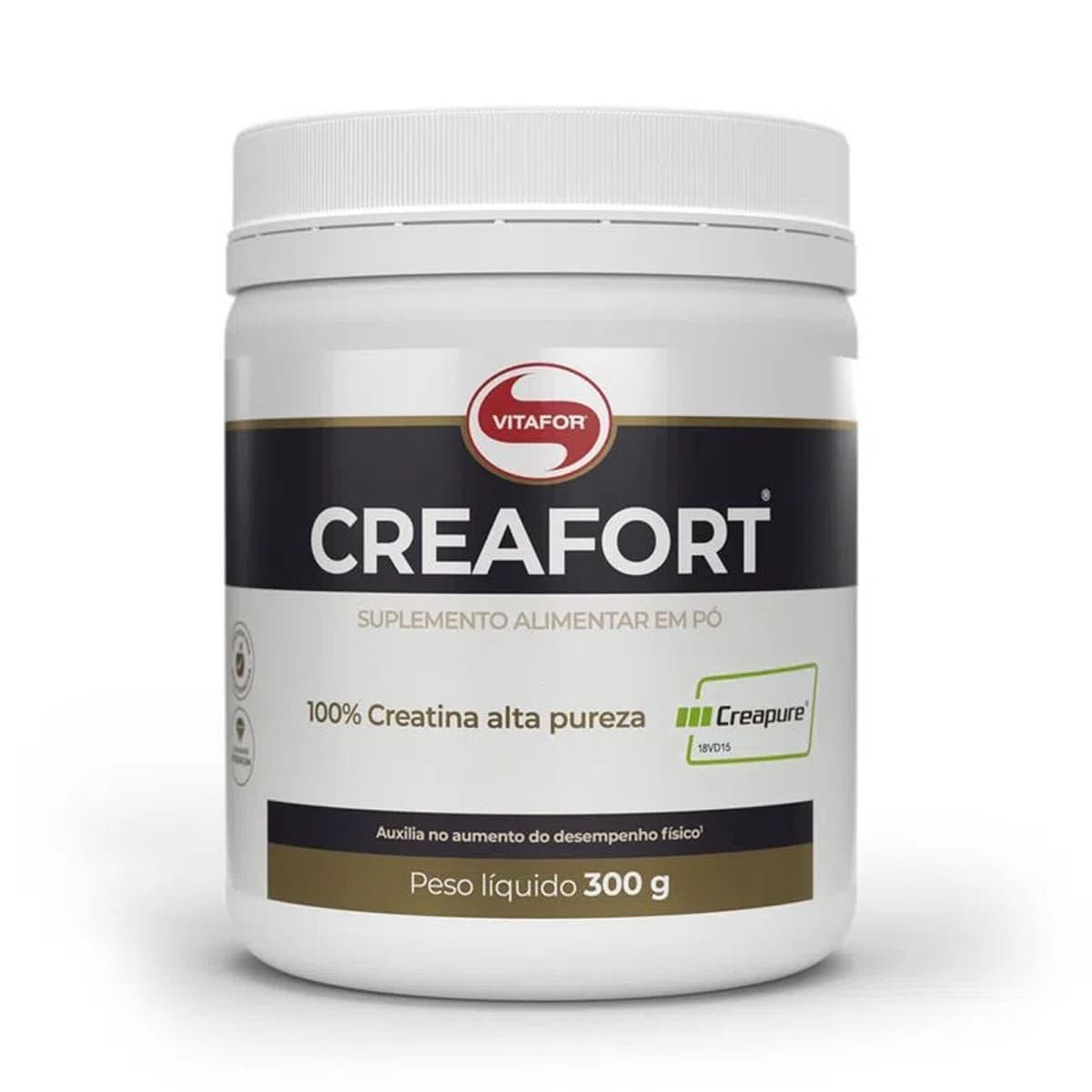 Creafort Creapure Creatina - 300g - Vitafor*** Data Venc. 30/08/2027***LR***