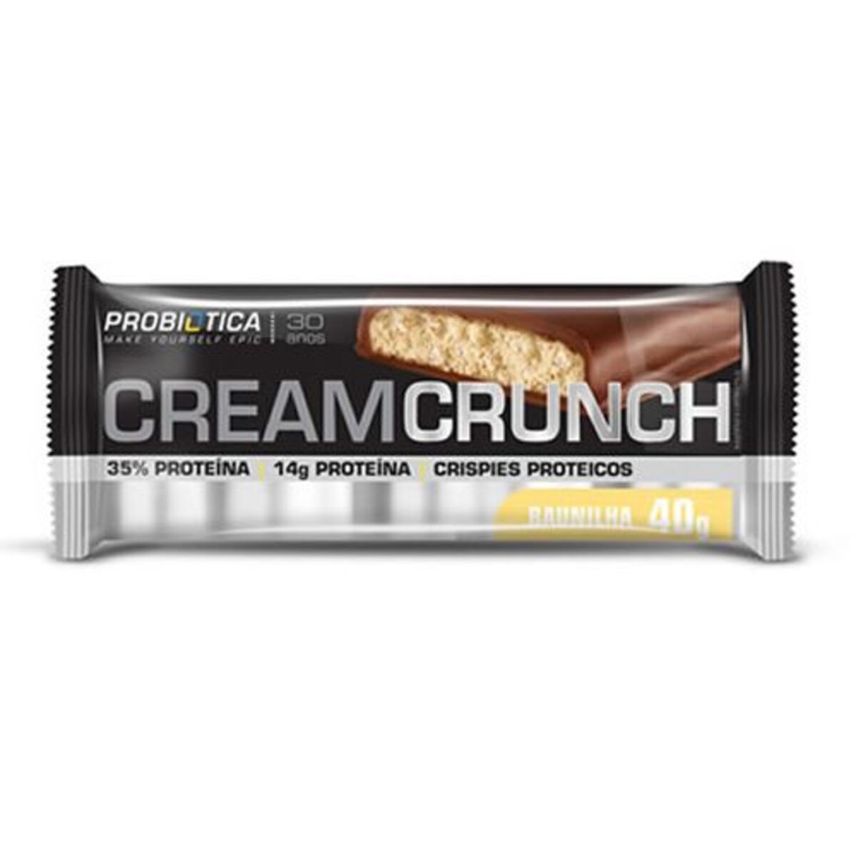 Cream Crunch - 1 Unidade Baunilha - Probiotica*** Data Venc. 20/02/2021