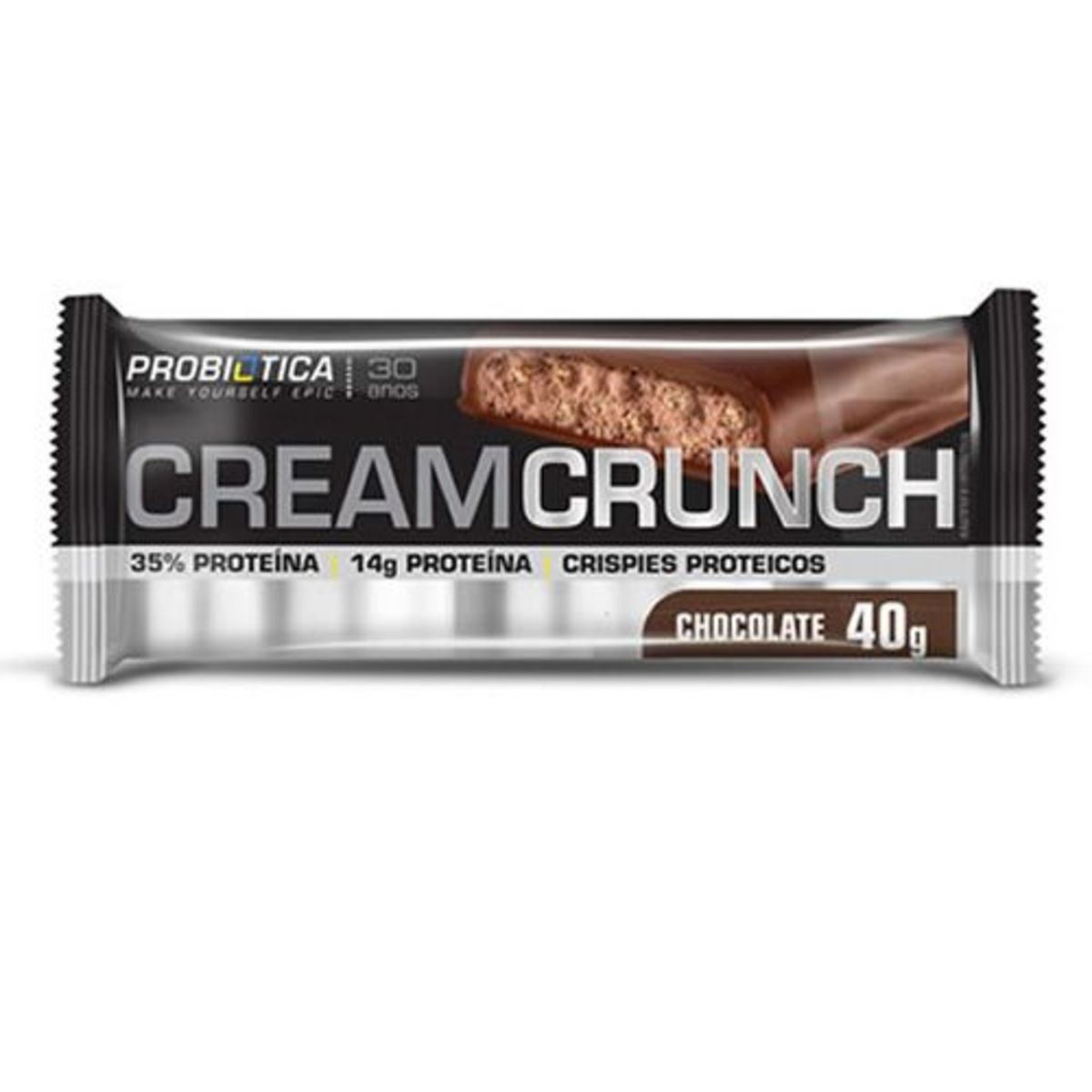 Cream Crunch - 1 Unidade Chocolate - Probiotica