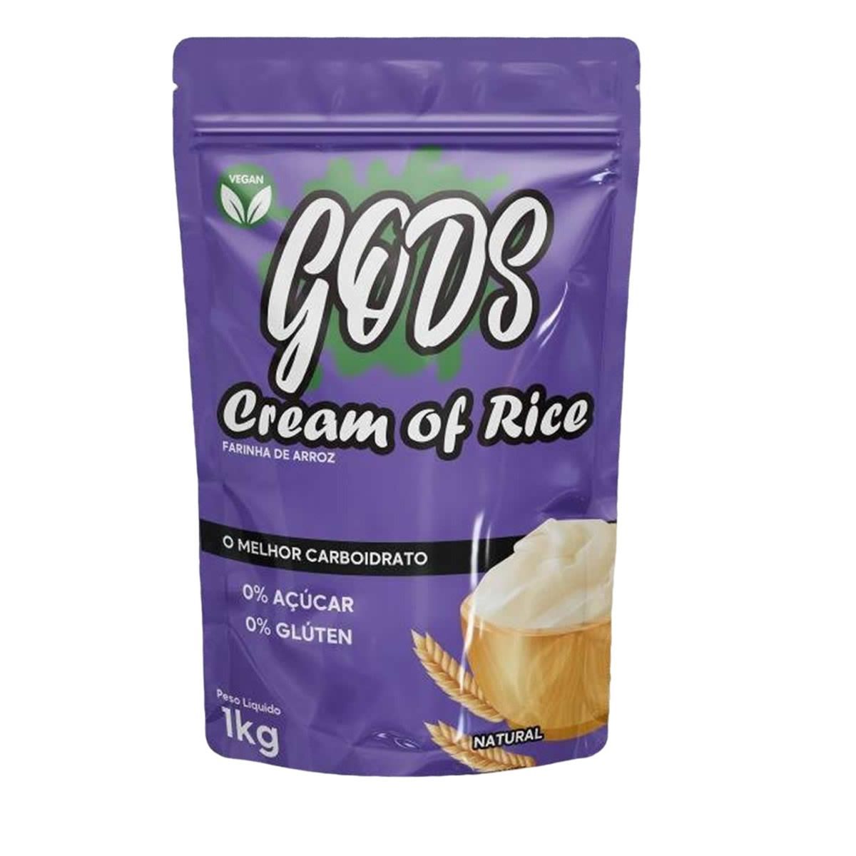 Cream of Rice - 1000g Refil Natural - Canibal*** Data Venc. 30/11/2025