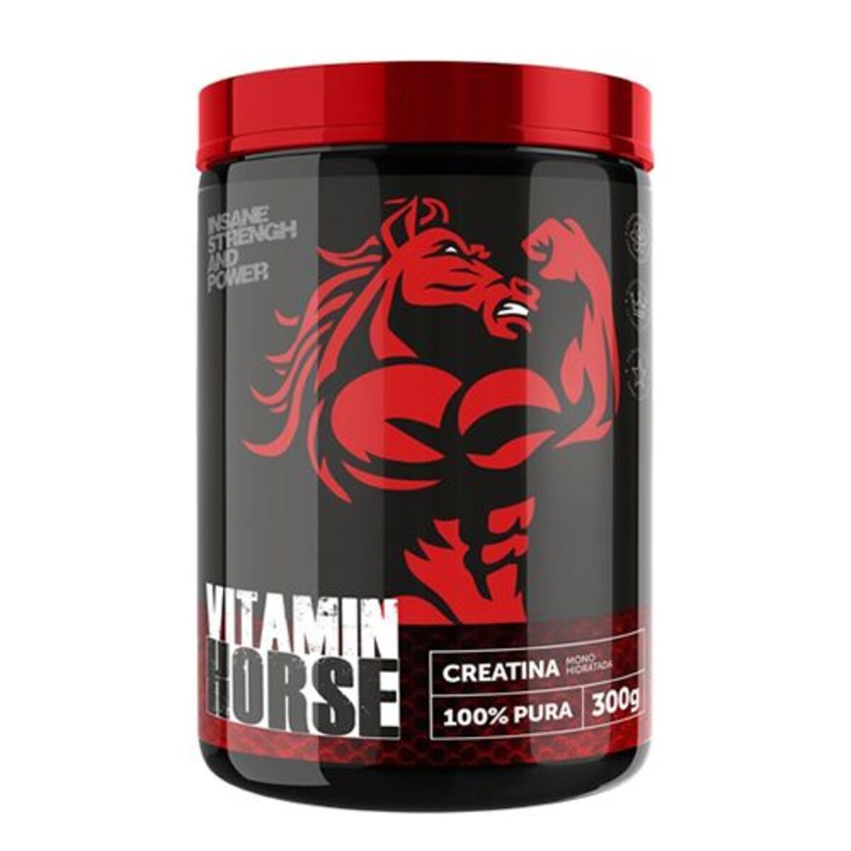 Creatina 100% Pura - 300g - Vitamin Horse