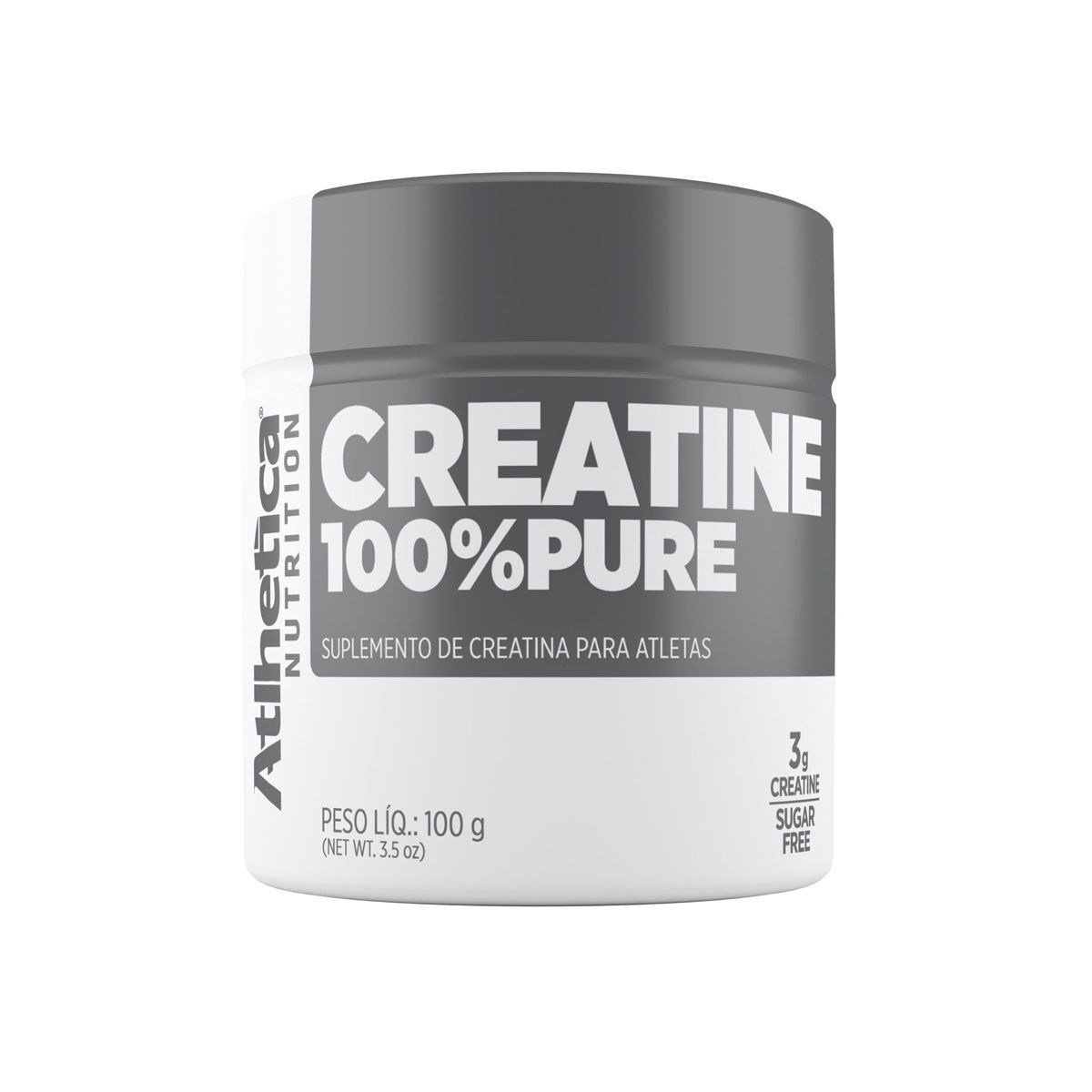 Creatine 100% Pure Pro Series - 100g Natural - Atlhetica Nutrition*** Data Venc. 29/03/2025
