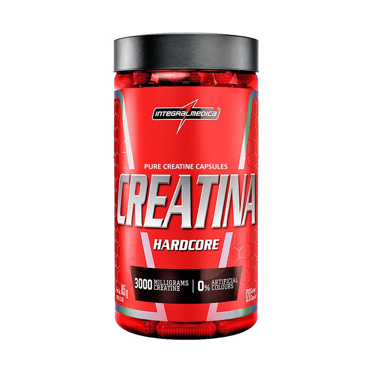 Creatina - 120 C�psulas - IntegralM�dica*** Data Venc. 30/04/2024