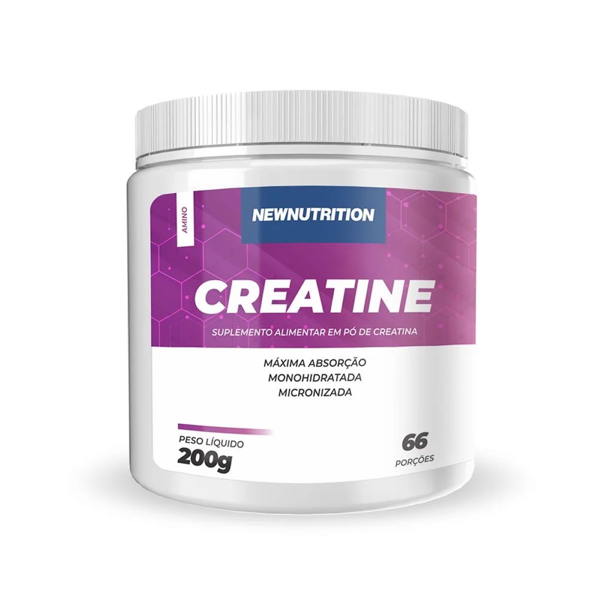 Creatina - 200g Sem Sabor - NewNutrition