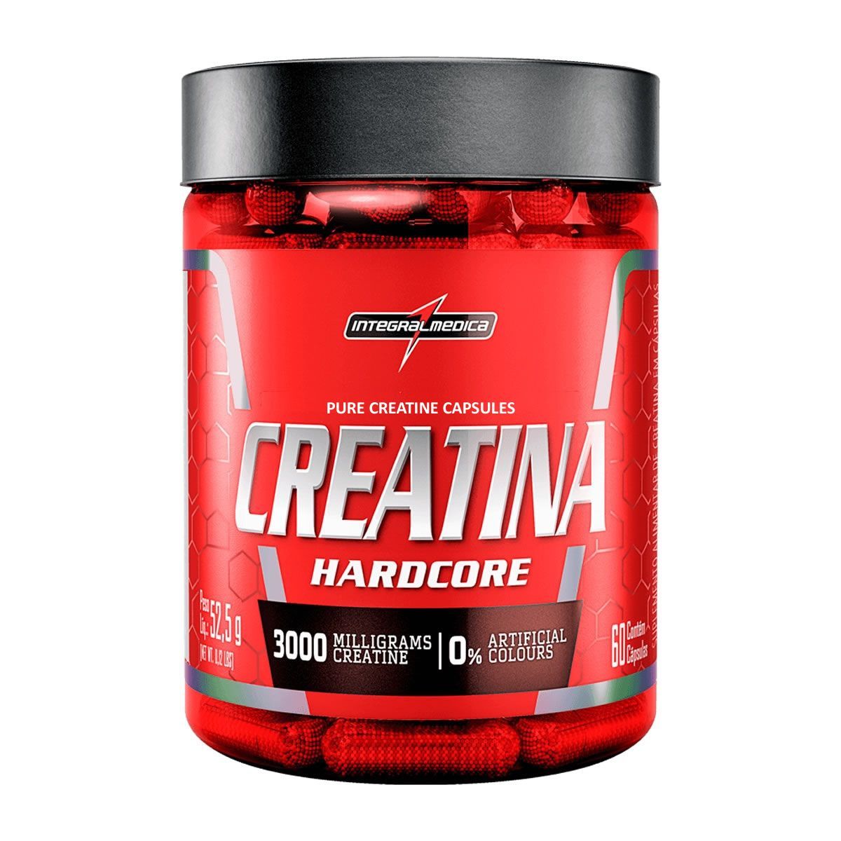 Creatina - 60 C�psulas - IntegralM�dica*** Data Venc. 30/05/2024