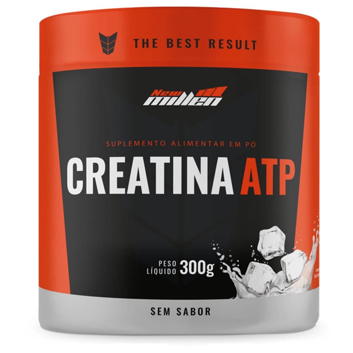 Creatina ATP - 300g Sem Sabor - New Millen