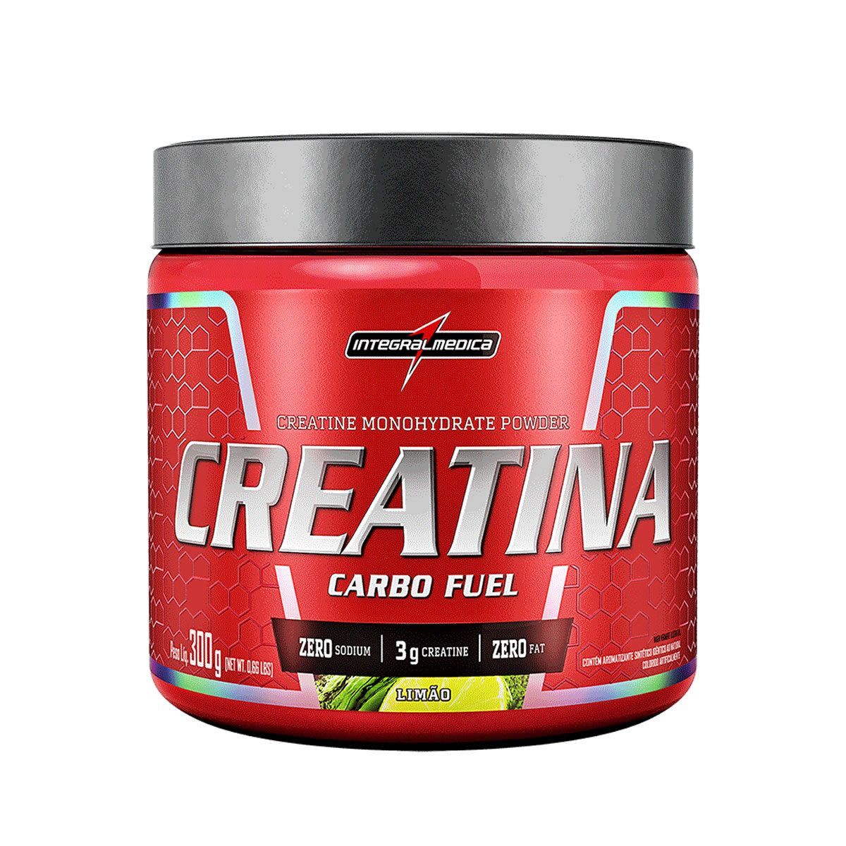 Creatina Carbo Fuel- 300g Lim�o- IntegralM�dica